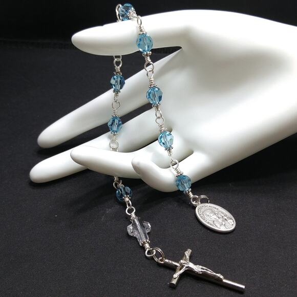 Our Lady of Czestochowa One Decade Rosary, Handmade Catholic Rosary - Picture 10 of 10